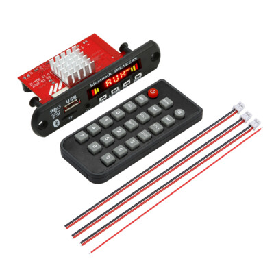 65W*2 Amplifier Bluetooth MP3 Player Decoder Board 12V Car FM Radio Module