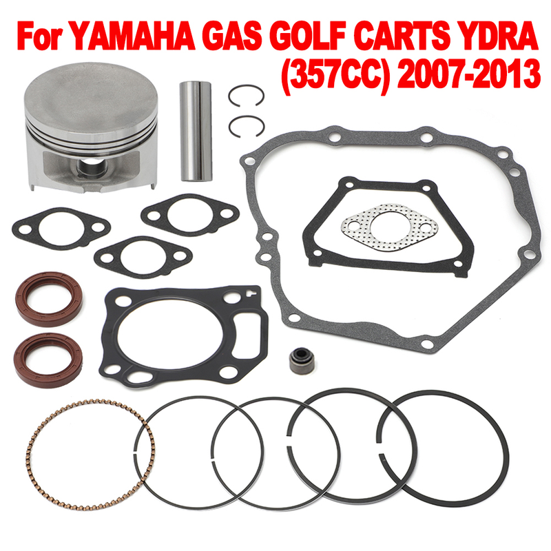 Cart Ydra 357cc Motor Engine Rebuild Kit Piston Ring Gasket Seal
