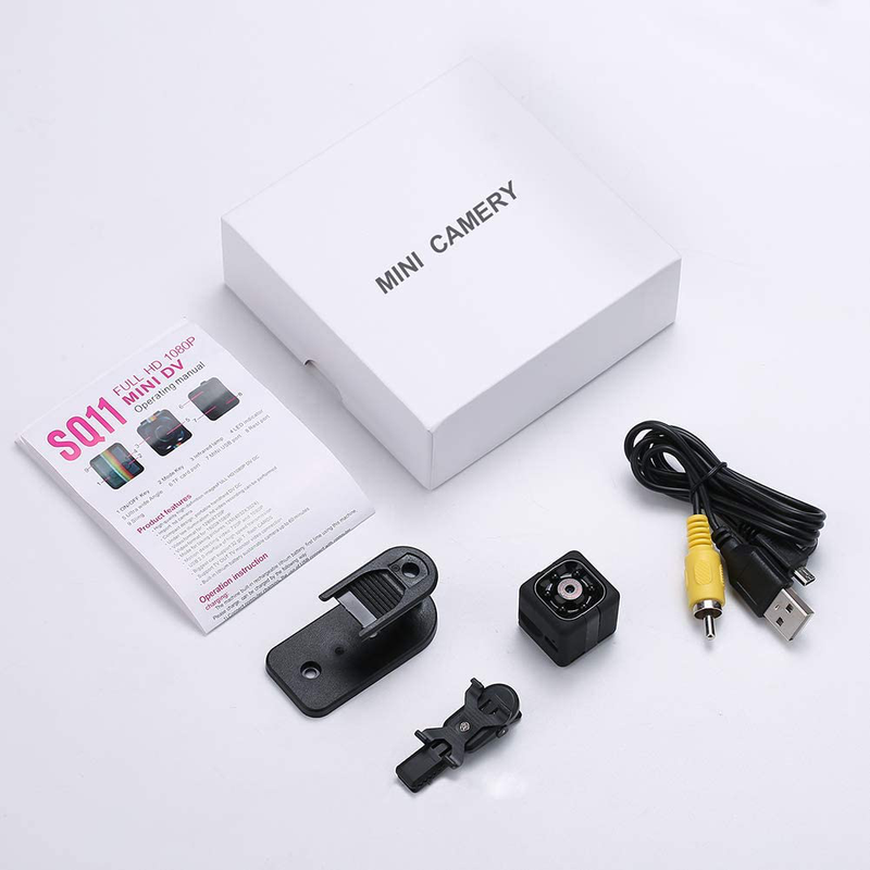 Mini Spy Camera Six Infrared LED Motion Detection Loop Record Electronics Gadget