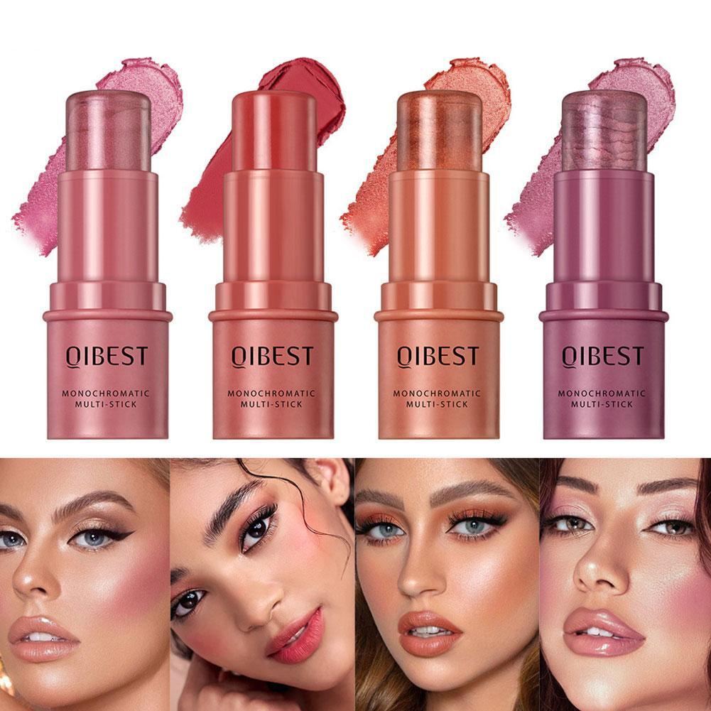 Multi Functional Makeup Stick Eye Shadow High Gloss Pearlescent Powder Blusher♻