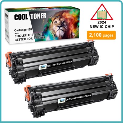 2 CRG128 Toner Cartridge 128 For Canon 128 ImageClass MF4770n MF4880dw D530 D550