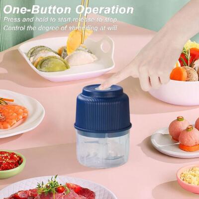 Portable and Lightweight Electric Garlic Masher Efficient and Labor-savin_