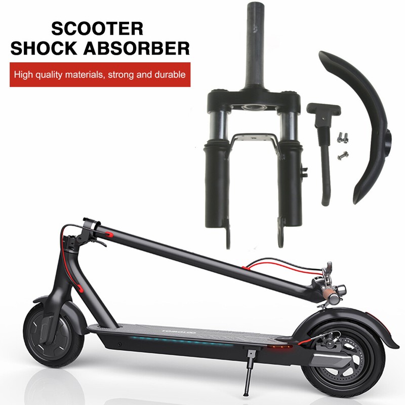 Electric Scooter Modified Shock Absorber + Mudguard Front Fork for M365 Pro Pro2
