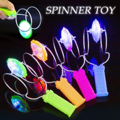 LED Light Magnetic Gyro Wheel Hand Spinner Magic Spin Toy''