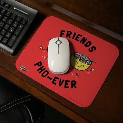 Friends Pho-Ever Forever Noodle Soup Low Profile Thin Mouse Pad Mousepad