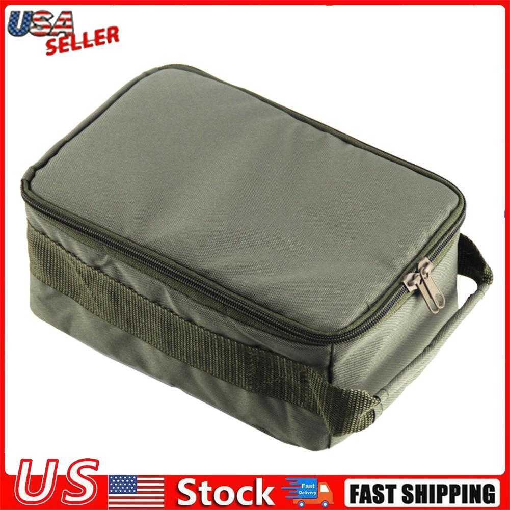 Outdoor Fishing Tackles Bag Line Reel Lure Hook Storage Handbag Organizer Tool