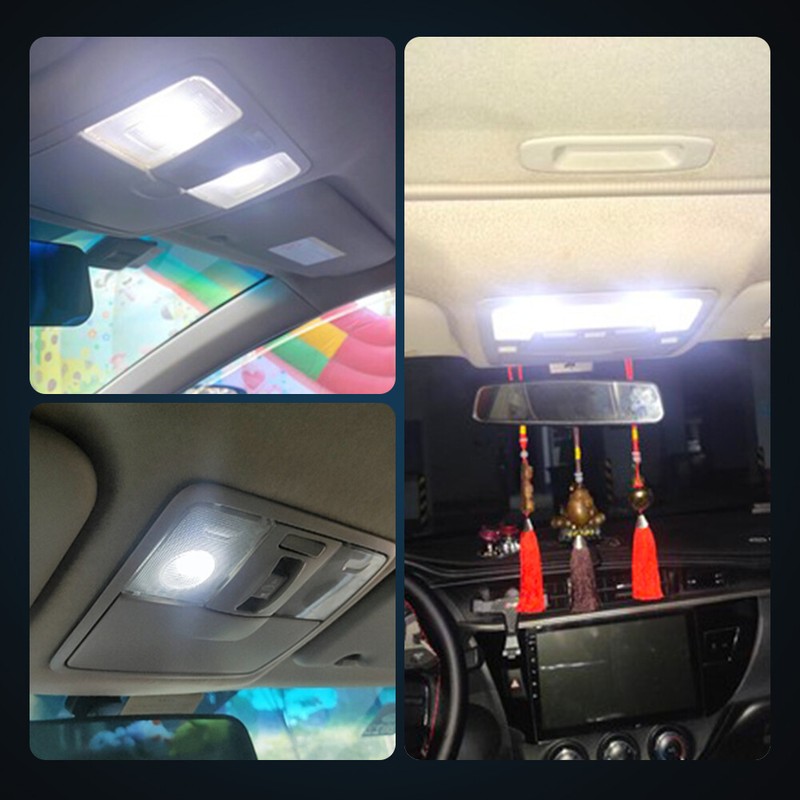9 LED Interior Lights + License Plate Light Bulb Kit For 2016-2022 Toyota Tacoma
