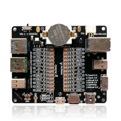 USB Cable Data Line Test Board USB Cable Checker Data Wire Charging Test Card