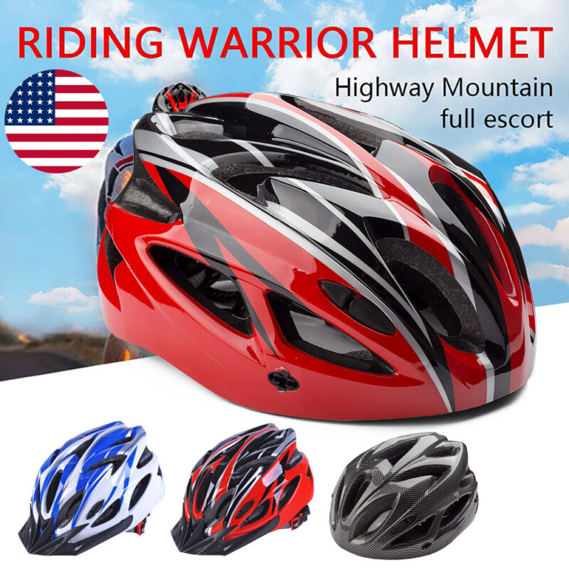 Cycling Helmet Bicycle Motorcycle Unisex Men Women Adjustable Safety Helmet