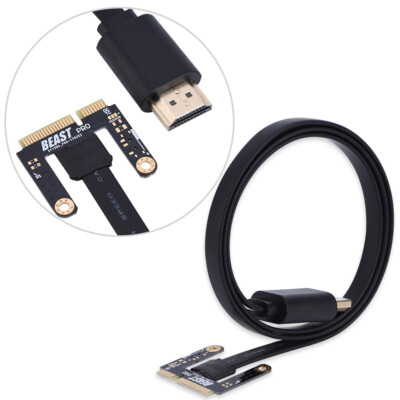 EXP GDC Beast To Mini PCI-E Cable Length 70cm/27.56inch Mini PCI-E Cable For All