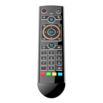 Q2 Backlight Gyroscope Wireless IR Learning 2.4GHz RF Smart Voice Remote Control