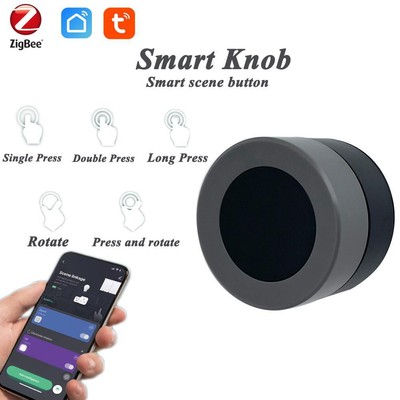 ZigBee Smart Knob Scene Switch Button Wireless Control Automation Scenario NEW