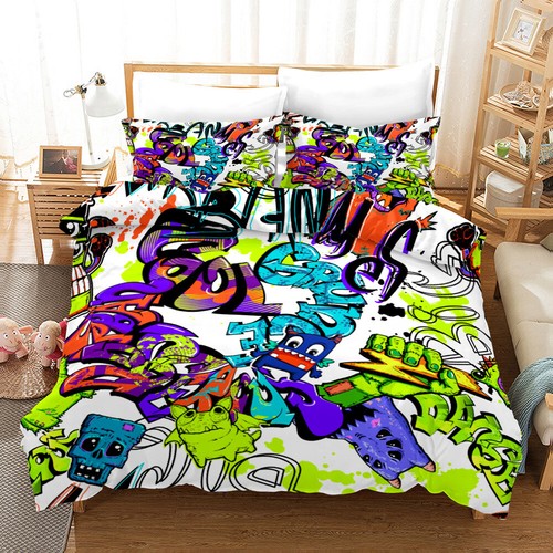 Plants vs Zombies Bedding Set 2/3PCS Quilt Cover Duvet ...