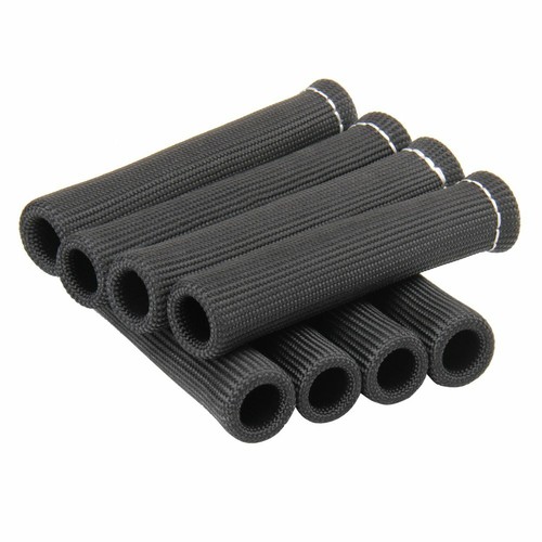 8BLACK 1200 SPARK PLUG WIRE BOOT HIGH HEAT SHIELD PROTECTOR HEADER