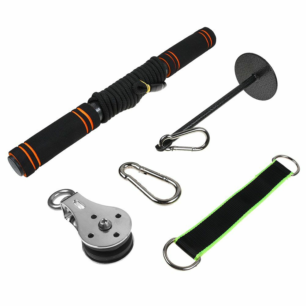 Fitness Pulley Triceps Rope Cable Machine System DIY ...