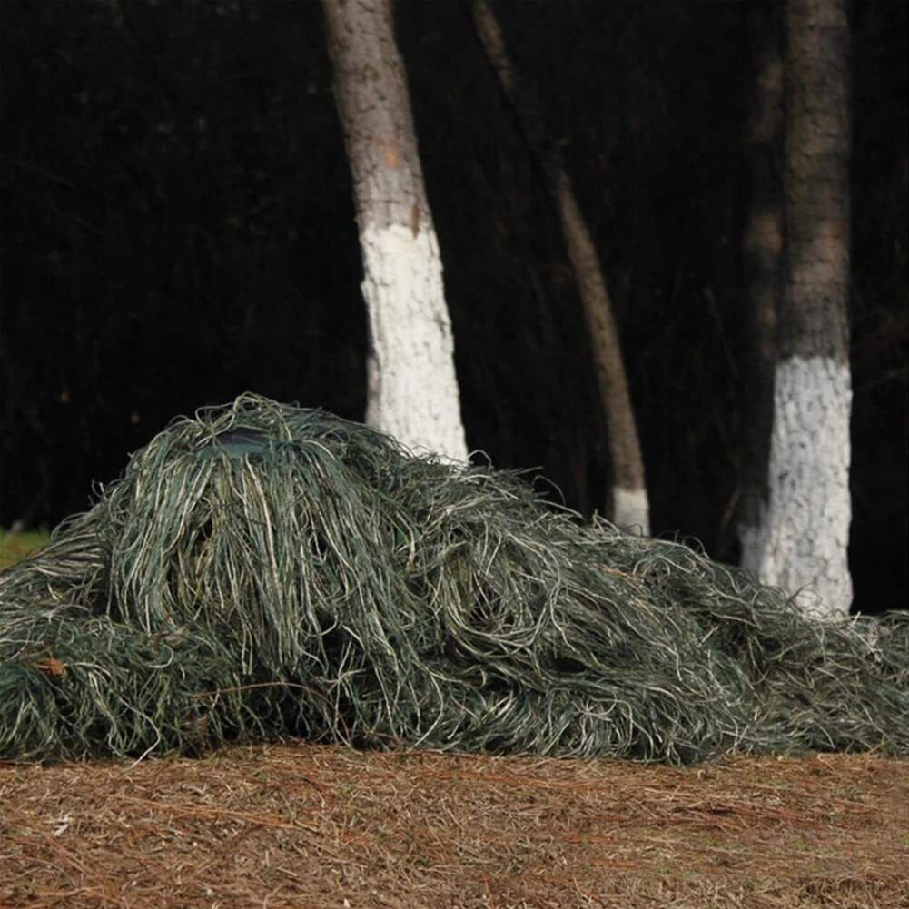 Camouflage Woodland Clothes Ghillie Suit Hunting Army Military Tactical Set