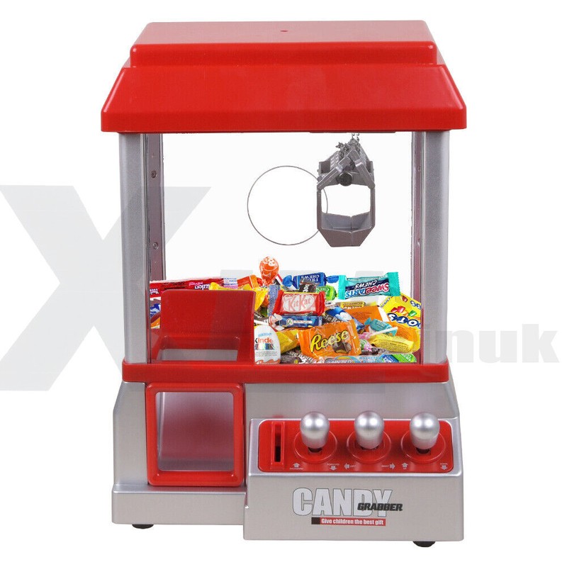 Candy Grabber SÃ¼ÃIgkeitenautomat Spiel-SÃ¼ÃIgkeiten-Greifautomat+Spender Neu