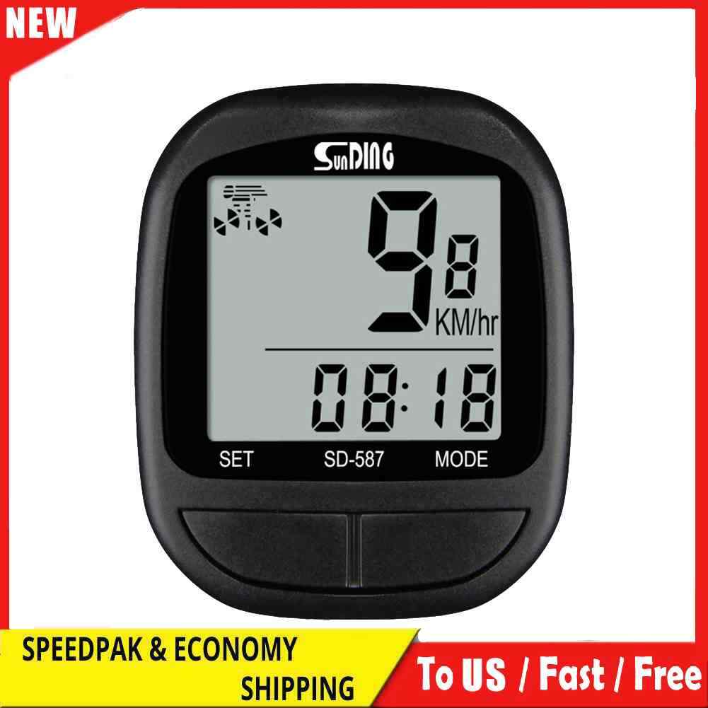 Speedometer Wired Bike Waterproof Computer