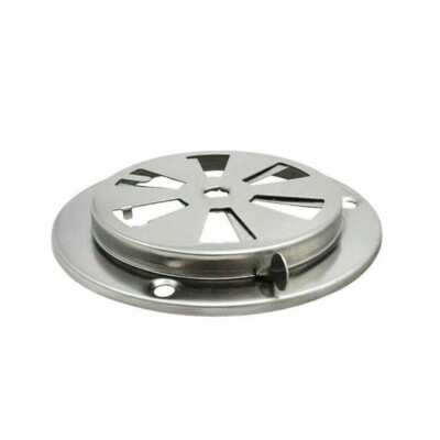 OGANAZI 8-teiliges Grill-Räucherauspuff-Set – Edelstahl, Verstellbarer Luftstrom, Ø 9,5 Cm