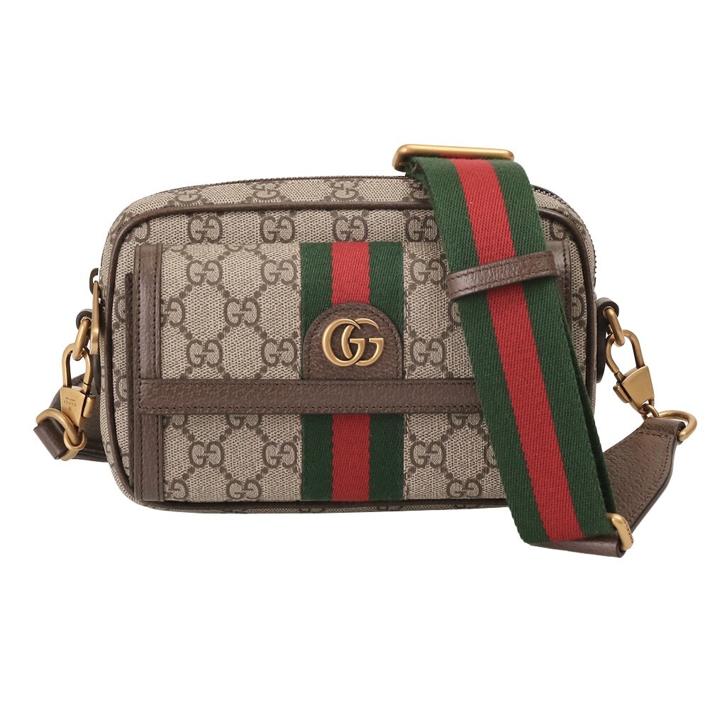 GUCCI｜ ( 795208 96IWG 8745) GUCCI Shoulder Bag Women Supper Mini Ophidia Canvas 764961