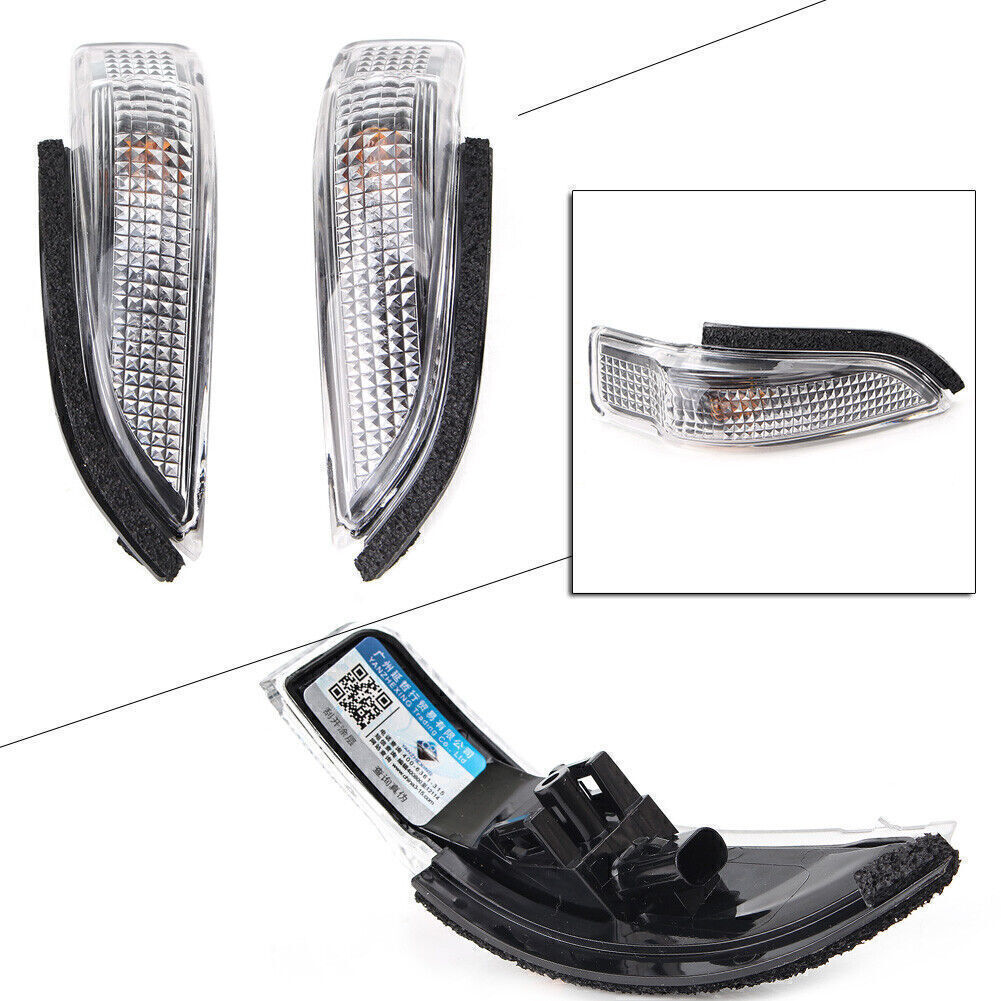 Rear View Side Mirror Light Signal Indicator Clear lamp L&R For Toyota Venza NEW