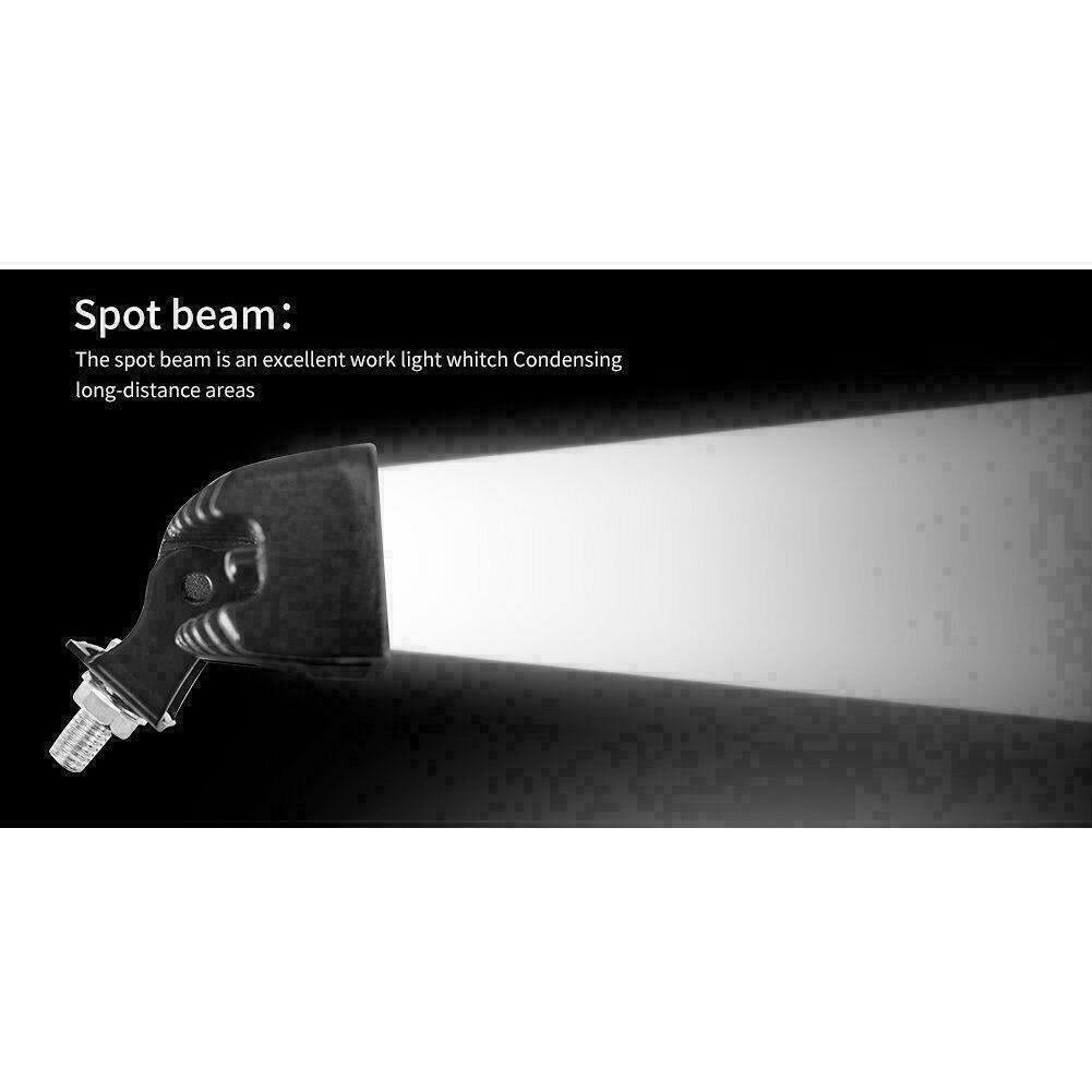 2x 48W LED Work Light Bar Flood Spot Lights Driving Lamp Offroad Car SUV 12V UK