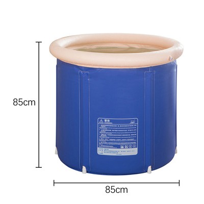 Portable Ice Bath Folding Bathtub Inflatable Cold Therapy Hot Tub Spa Massage US