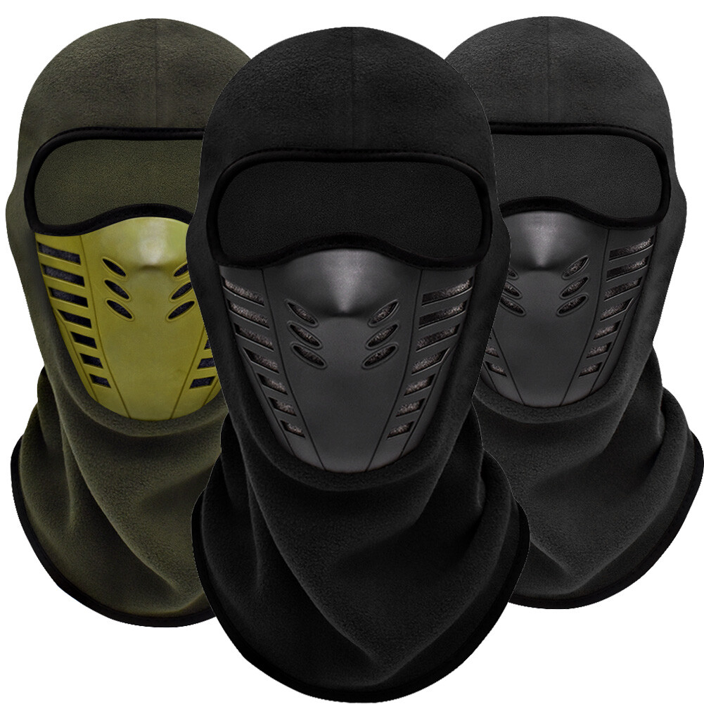 Full Face Ninja Maske Aus Baumwolle – Sturmhaube Für Ski, Fahrrad & Winter