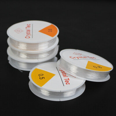 Elastic Stretch Beading String Cord Wire Thread for DIY Bracelets Jewelry Making