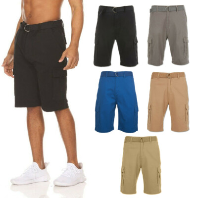 

Мужские шорты-карго с поясом, повседневные брюки-карго с универсальными карманами, легкие эластичные шорты, MSTS-450