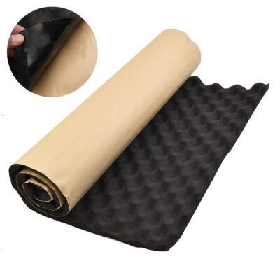 2cm, Car Sound Deadener Noise-Insulation Acoustic Dampening Foam Subwoofer Mat,