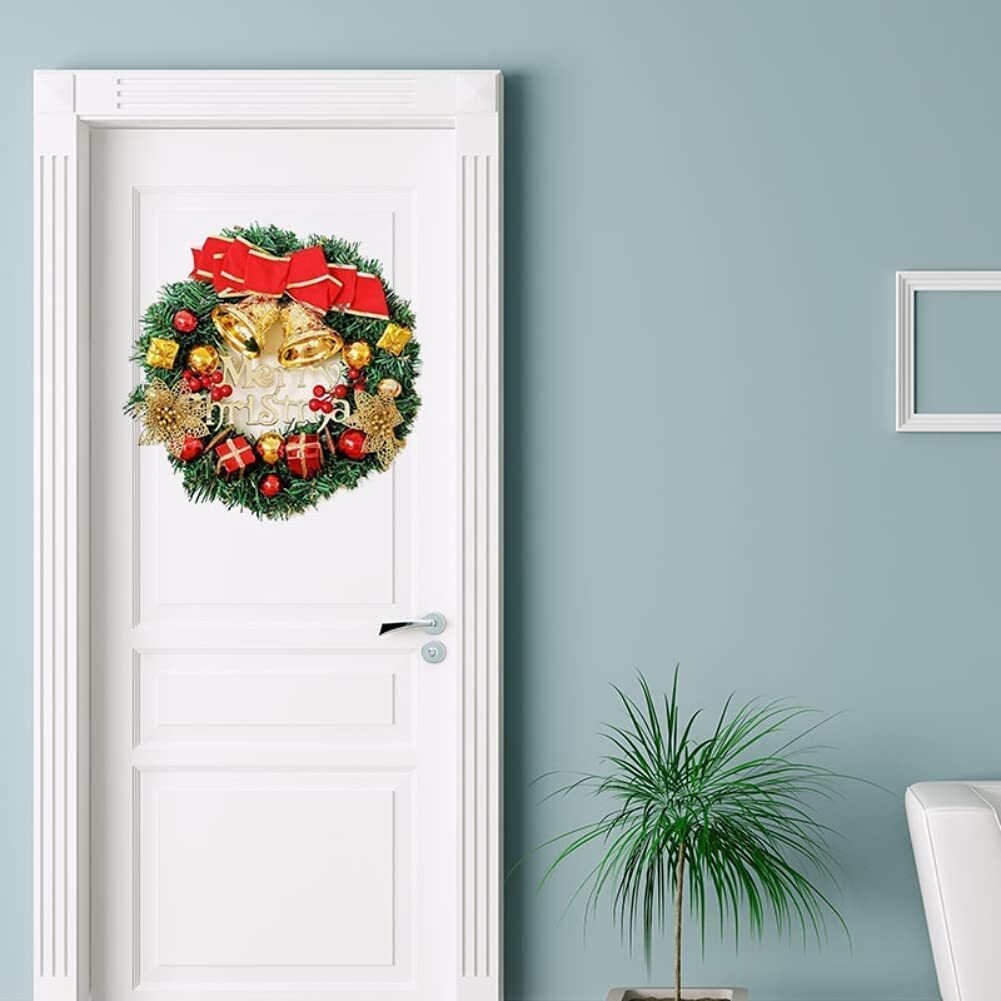 Christmas Wreath For Front Door Home Decoration Artificial Christmas Door Wreath