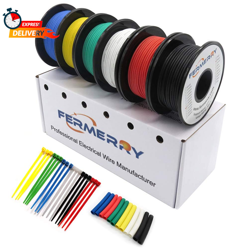 24 Gauge Stranded Wire Electrical Wire 24 AWG Silicone Cable