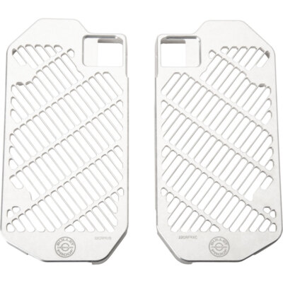 Bullet Proof Designs Radiator Guards Silver