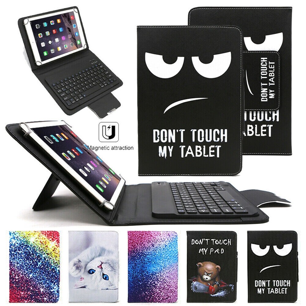 Gift For Lenovo Tab M7 M8 M10 7.0 8.0 10.1 Tablet Keyboard Leather Case Cover US