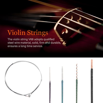 IRIN Professional Steel Wire Violin Strings V68 Musical Instrument Accessories 