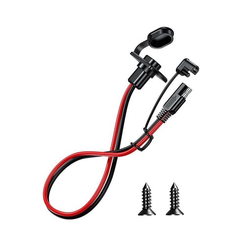 1-8X SAE Extension Cable 12AWG SAE Battery Connector for Boat Motorcycle Tractor