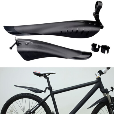 Mudhugger MTB Avant Garde-boue Decal Autocollant-Shorty-orange blanc