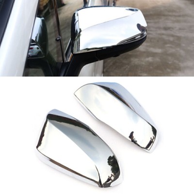 For Toyota Alphard 2016-2019 17 ABS Chrome Rearview Side Door Mirror Cover Trim