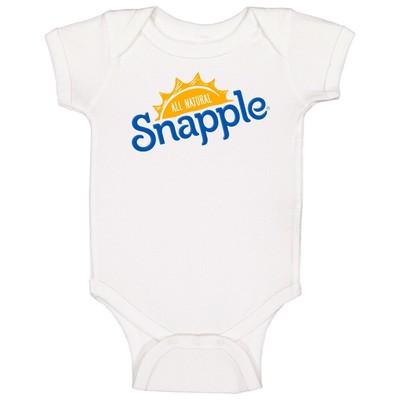 Snapple All Natural Juice Drink Logo Baby One Piece