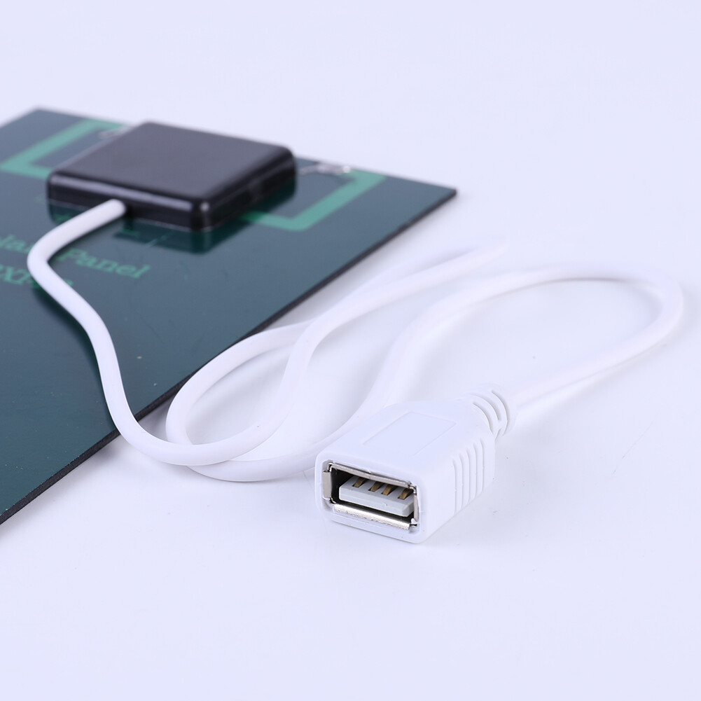 USB Solar Panel Outdoor 5W 5V Portable Polysilicon + Epoxy Travel Solar Charger