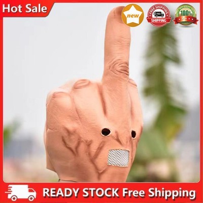 Funny Halloween Costumes Latex Scary Finger Mask Party Cosplay Props Best Gift