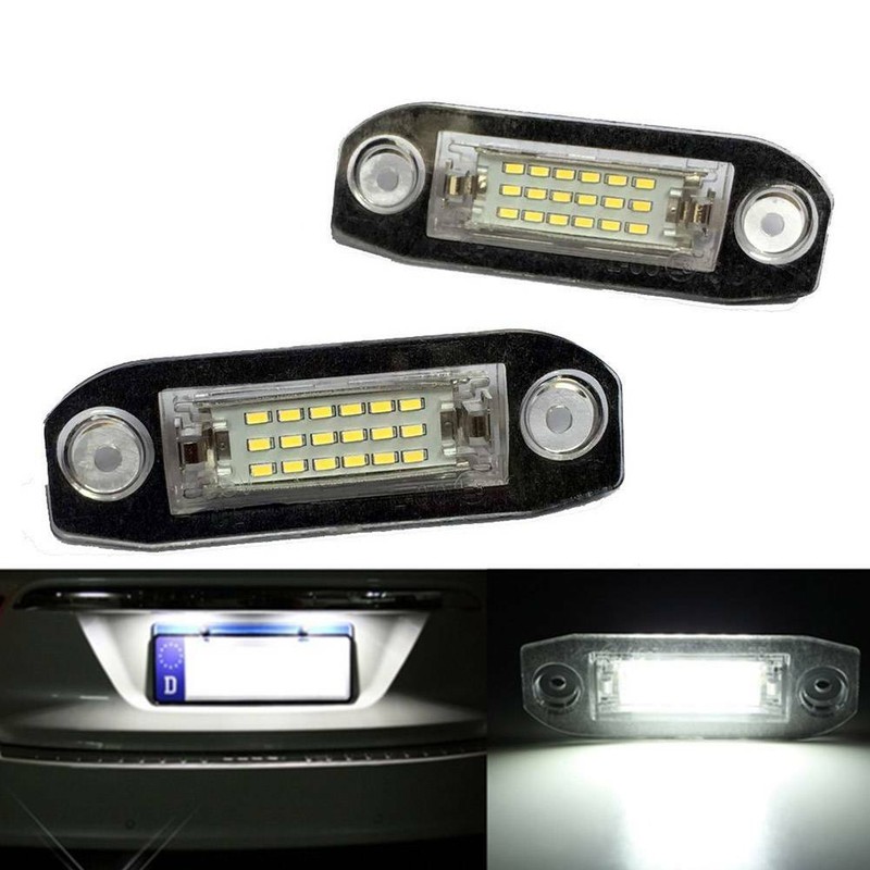 volvo s60 number plate bulb