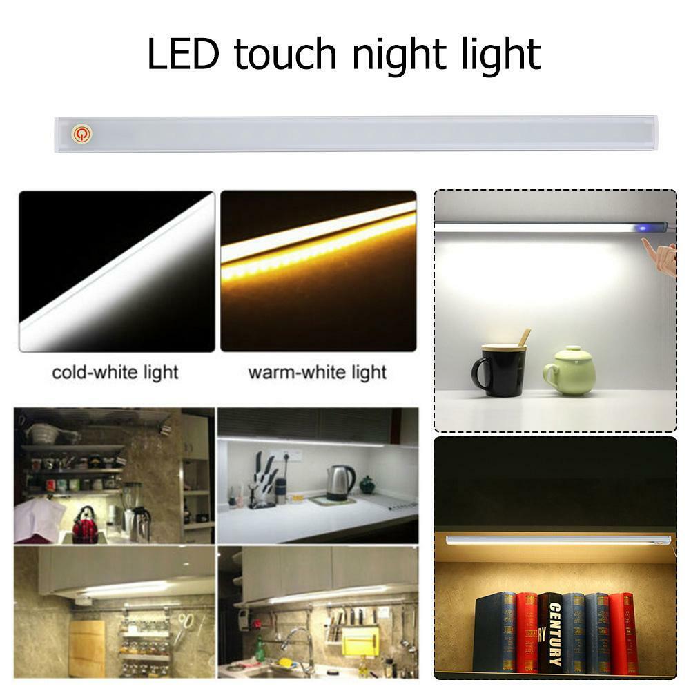 21LED 6W Unterbauleuchte Küchenlampe Dimmbare Leucht Schrankleuchte Touch Sensor