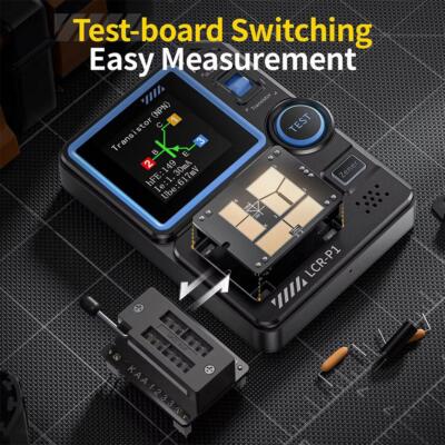 LCR-P1 Transistor Tester Diode Triode MOSFET NPN PNP BEST Meters LCR SMD T4B6