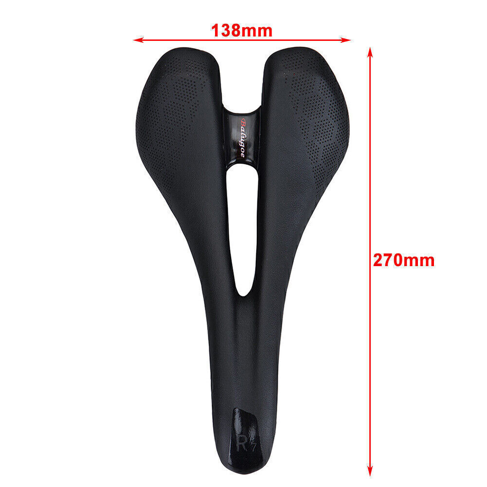 EVO MTB Bicycle Cushion Seat Road Bike Accessories+Bicycle Saddle Carbon Fiber