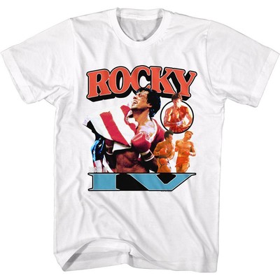 Rocky Now Hes Got A Flag Movie Shirt