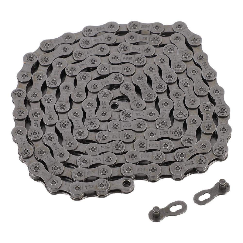 Alomejor Speed Bike Chain Stainless Steel Bicycle Missing Link Universal 9/27 Sp