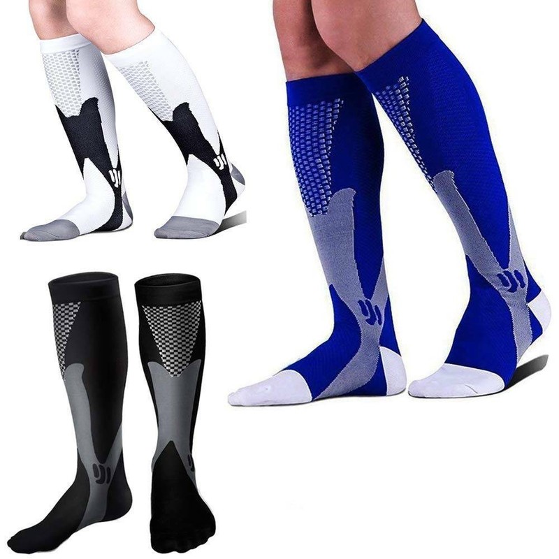 Sport Kompressionsstrümpfe Damen Herren Stützstrümpfe (2030 mmHg