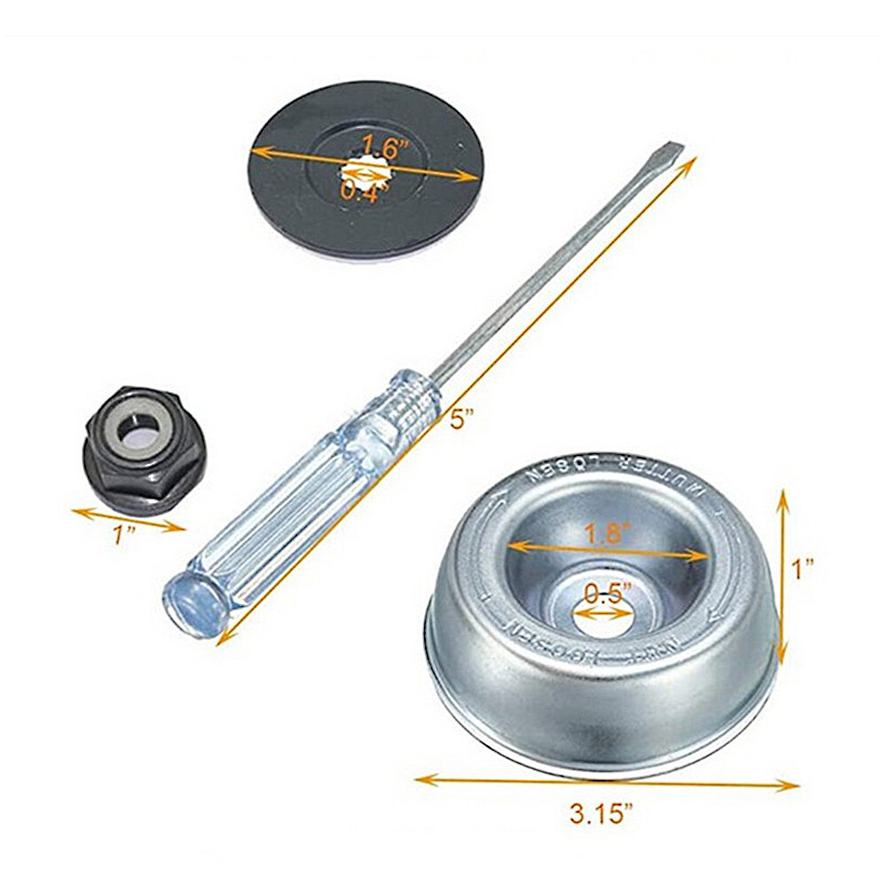 Universal Grass Trimmer Head for Lawn Mower Brush Weed Cutter Replacement Tools